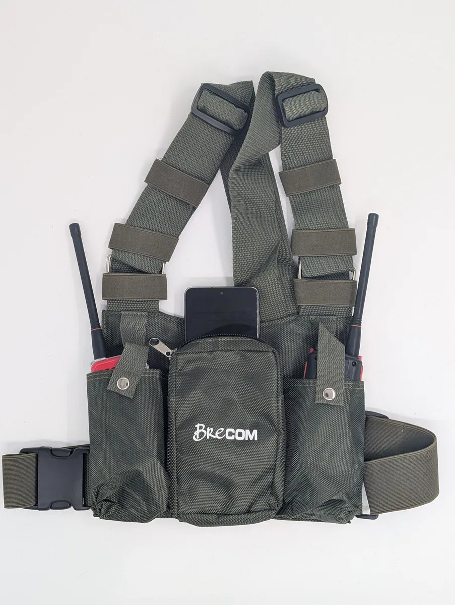 Dobbel bæresele for jaktradio, gps og telefon