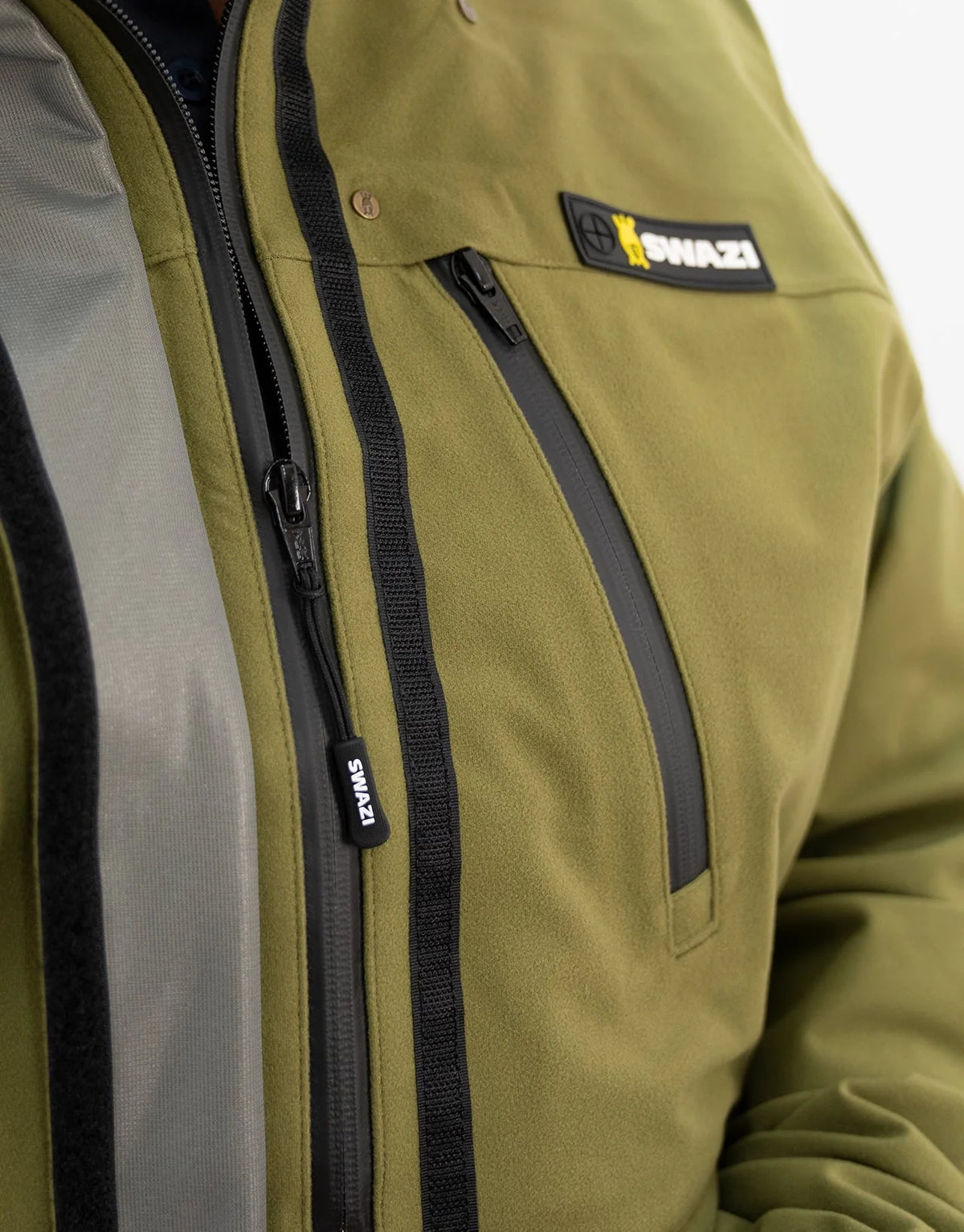 Swazi Kagoule Anorakk Tussock Green