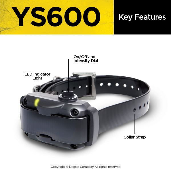 Dogtra YS600 halsbånd