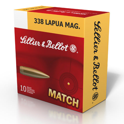 S&amp;B 338 Lapua Mag. 300 HPBT (10 pk.)