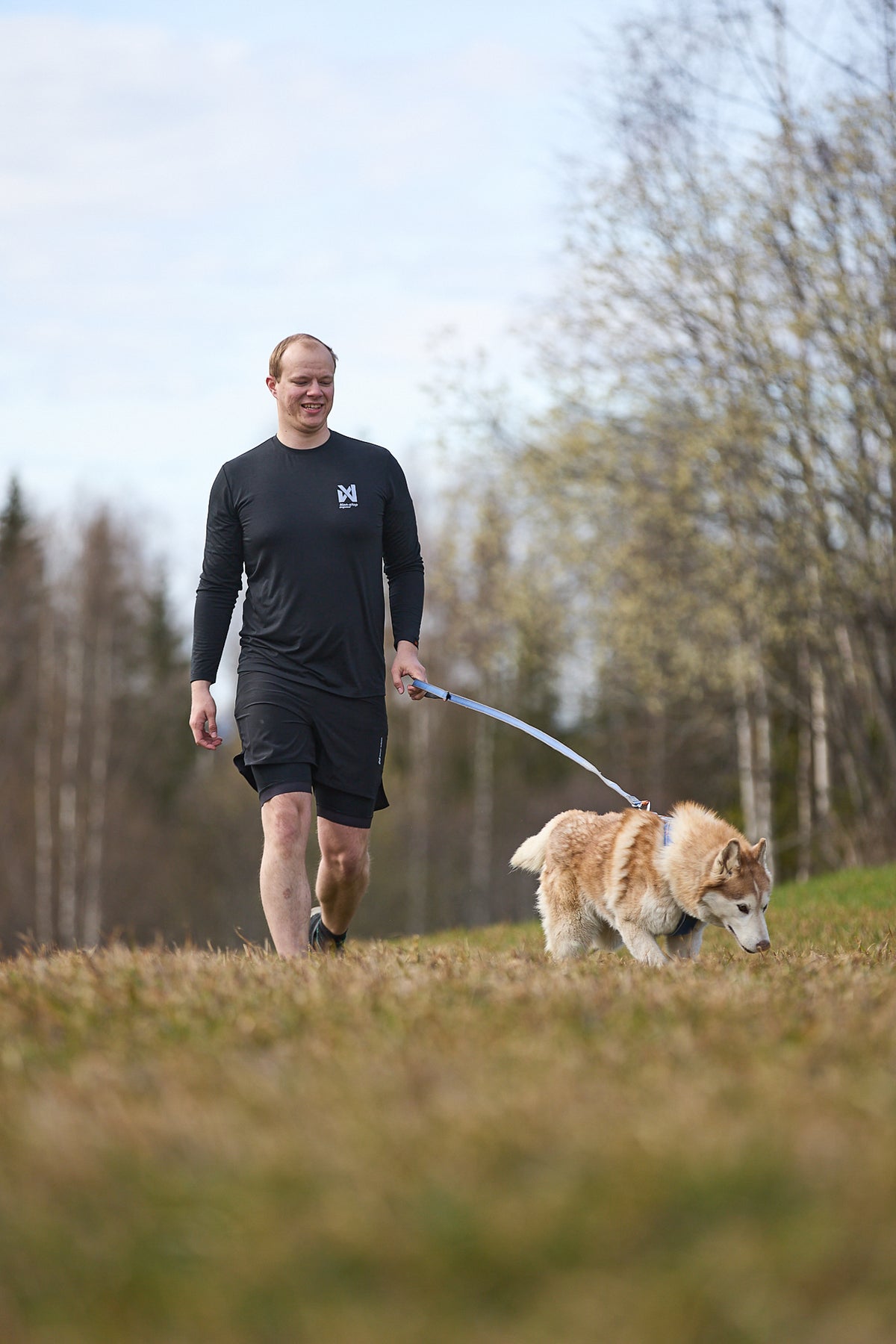 Non-Stop Dogwear Move hundebånd Svart